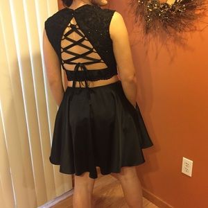 Black Formal Promgirl Dress